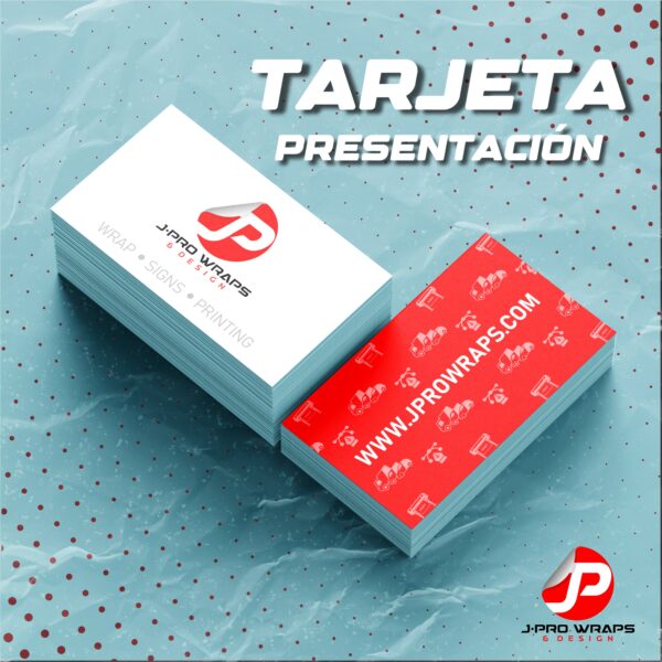 Tarjetas presentación